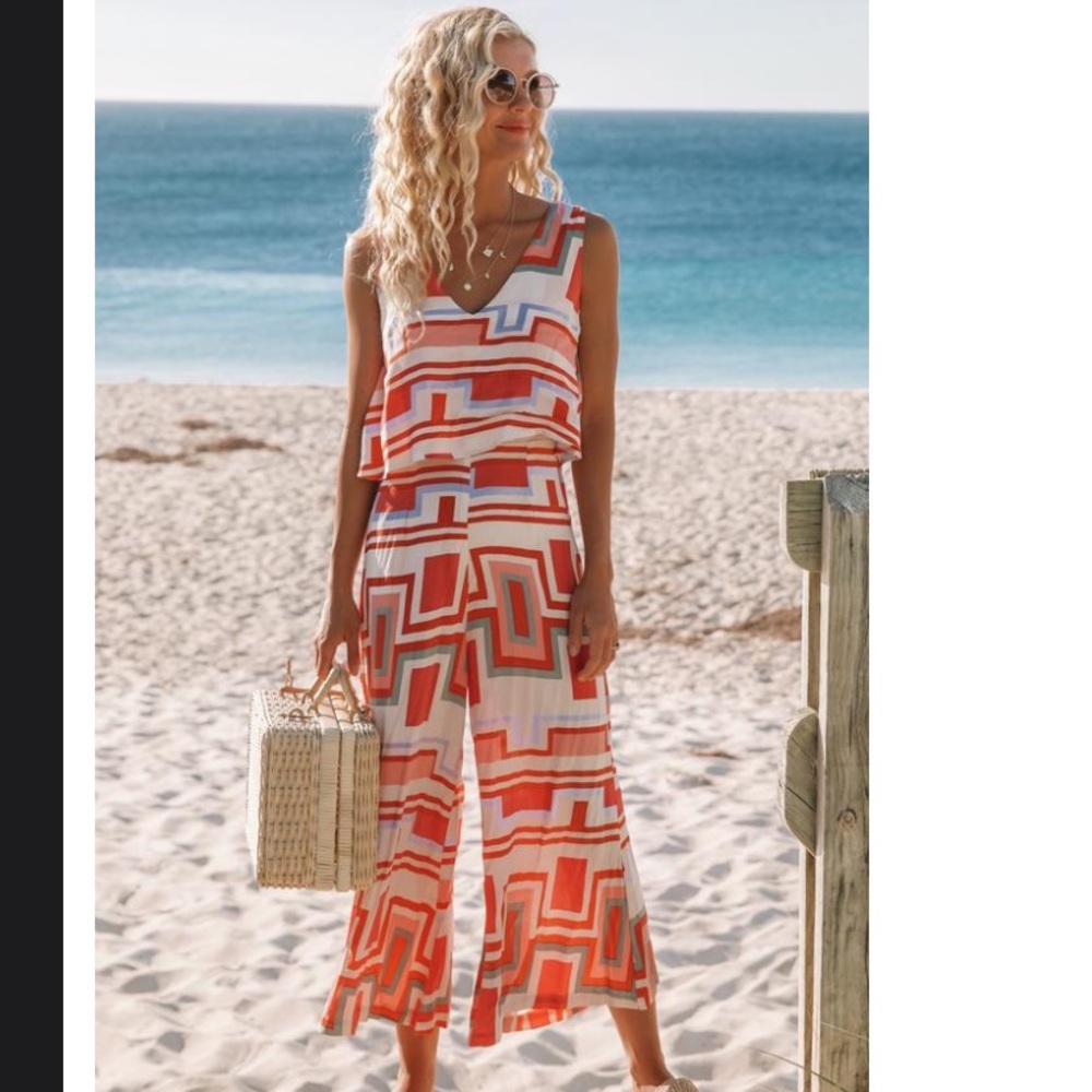 Mister Zimi Clover Jumpsuit in “Party” print